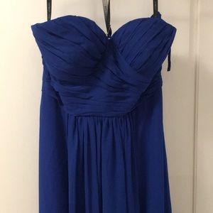 Royal blue Bill Levkoff dress - never worn!